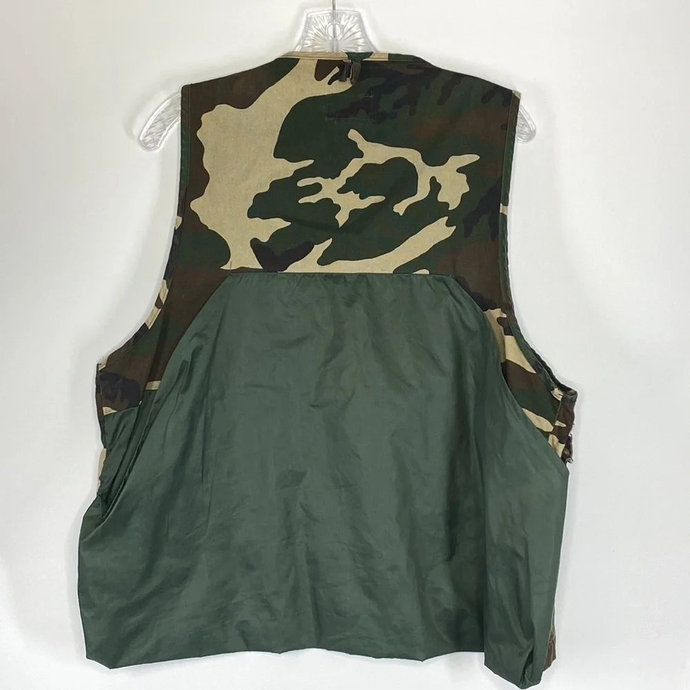 Sports Afield Camo Duck Hunting Vest Size Large